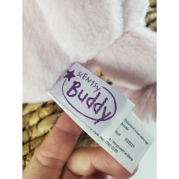 Scentsy Buddy Posh The Poodle Pink Stuffed Animal Stuffy *Scent Pack Included* - Picture 11 of 13